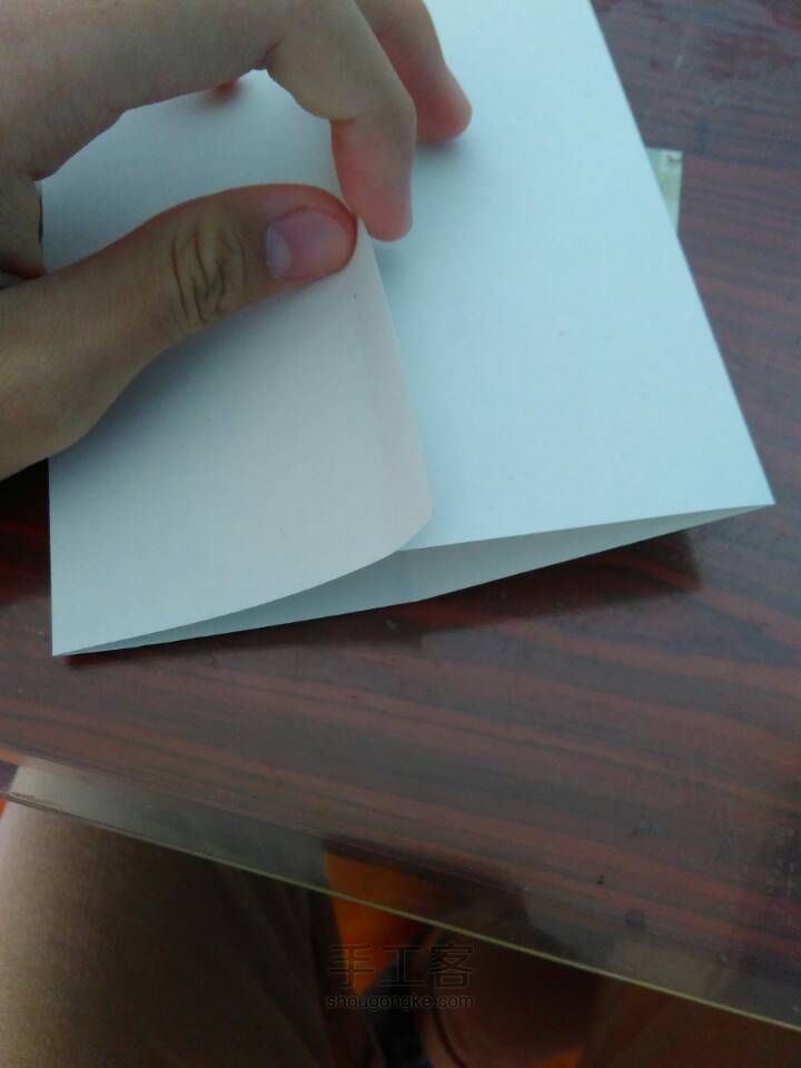 手工纸袋 第6步