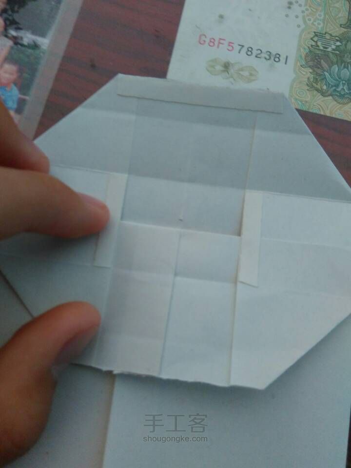 手工纸袋 第16步