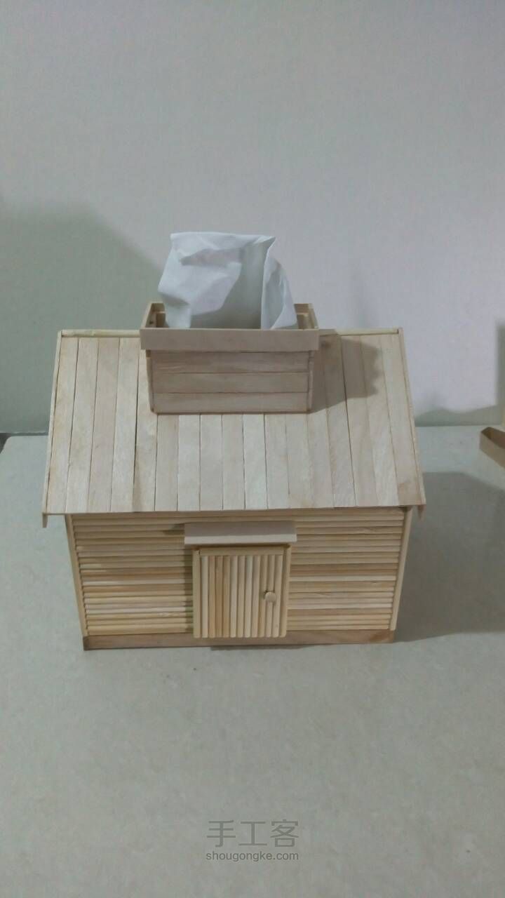 DIY抽纸盒 第1步