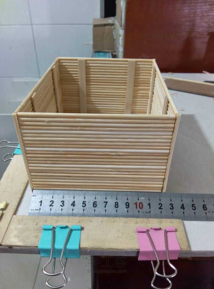 DIY抽纸盒 第7步