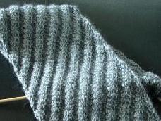 我今天教大家织的是一条斜纹围巾，冬天变冷了自己动手织围巾自己也暖和啦😄还可以送朋友对吧。