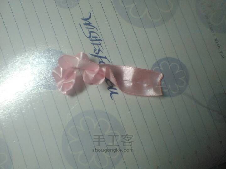 甜美珍珠小雏菊发夹，一字夹，刘海边夹 第4步