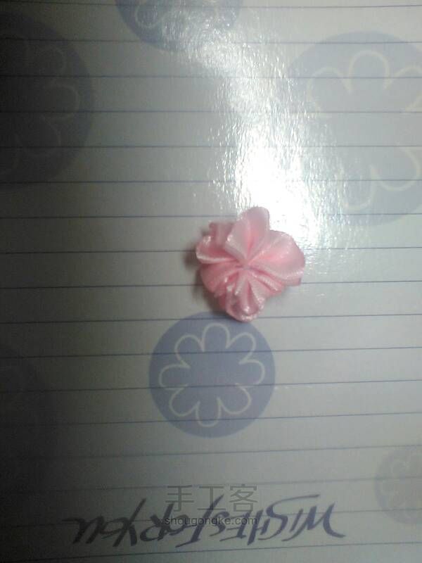 甜美珍珠小雏菊发夹，一字夹，刘海边夹 第5步