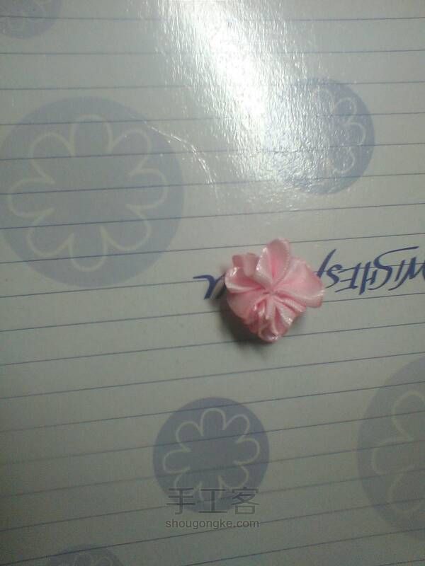 甜美珍珠小雏菊发夹，一字夹，刘海边夹 第6步