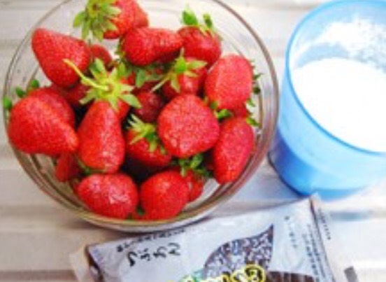 草莓大福 日本🍓 第2步