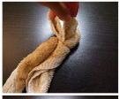 用毛巾折个兔子🐰么么哒～～～【转】 第10步