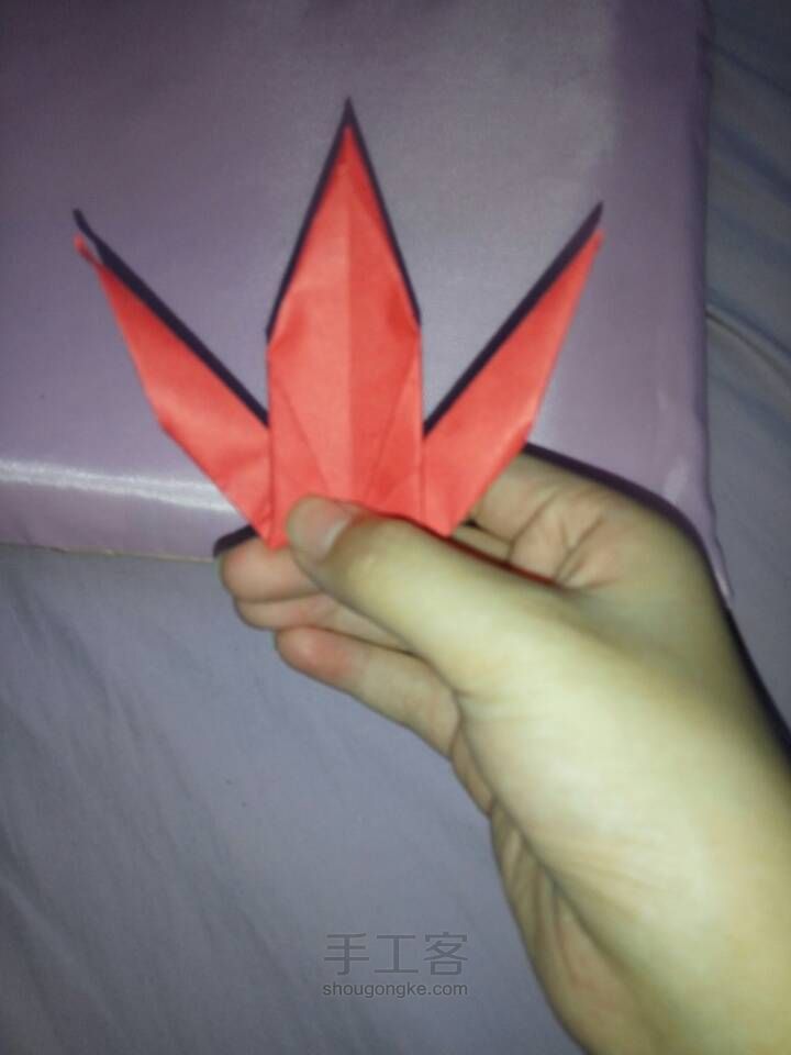 千纸鹤 第7步