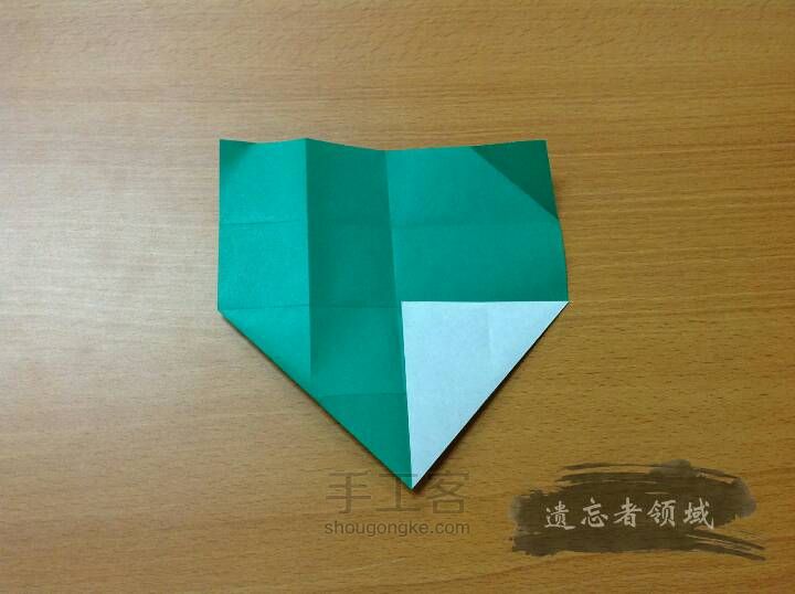 折纸 银杏叶筷袋 第5步