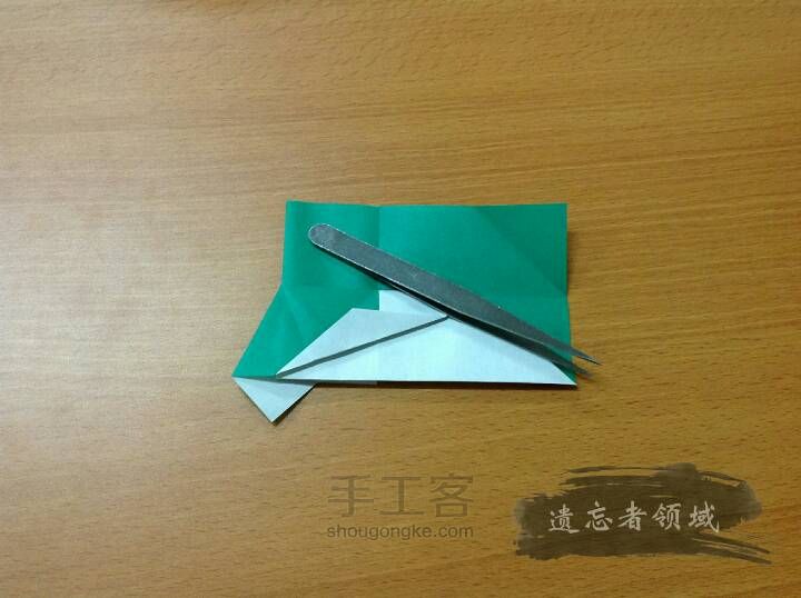 折纸 银杏叶筷袋 第10步