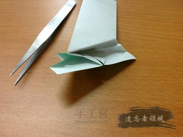 折纸 银杏叶筷袋 第20步