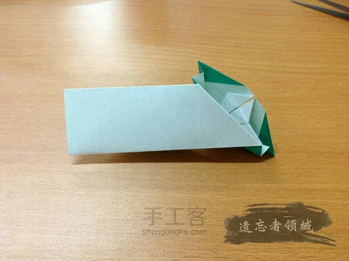 折纸 银杏叶筷袋 第23步