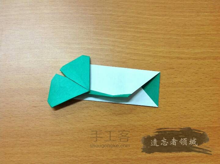 折纸 银杏叶筷袋 第27步