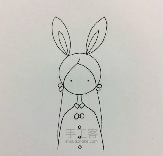 兔子女孩 第4步