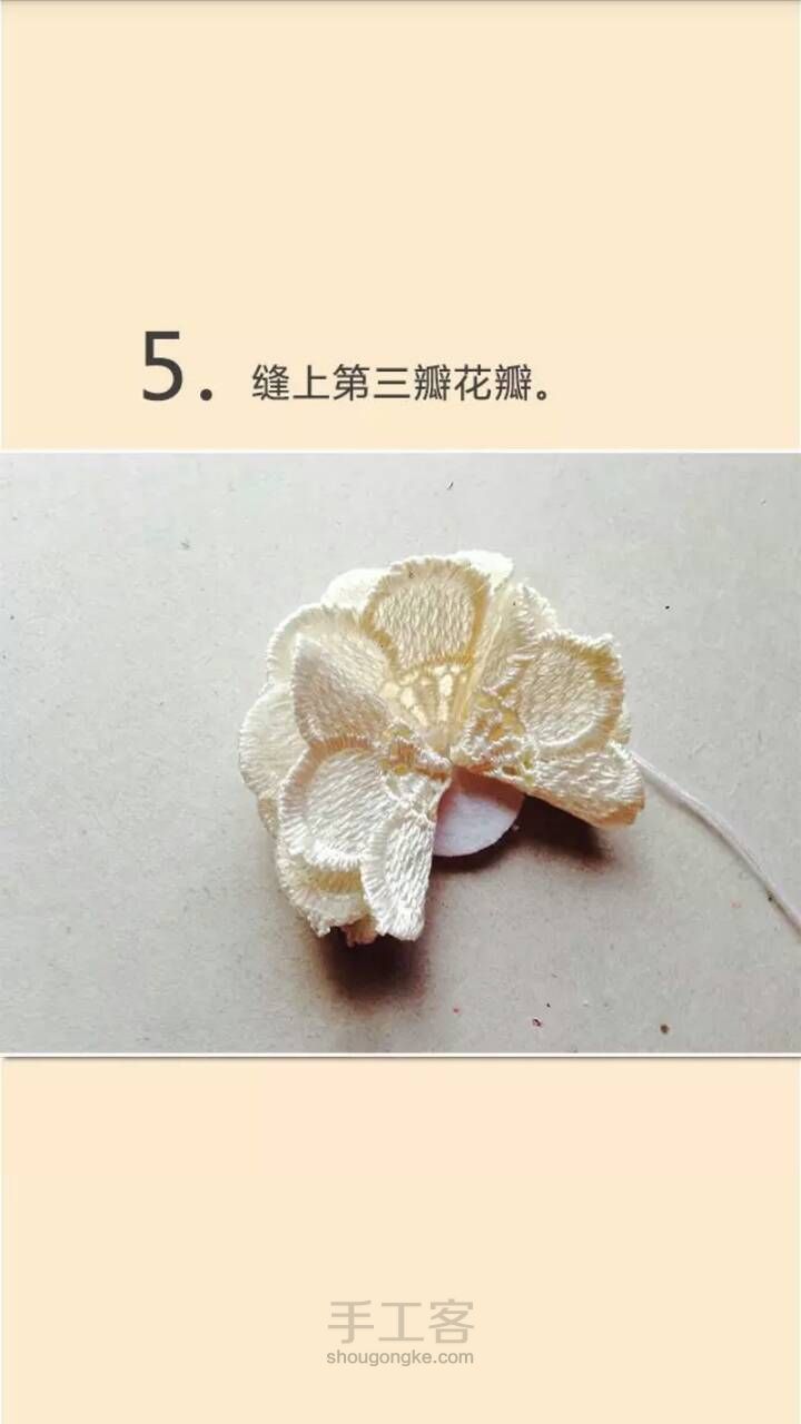 蕾丝花。。。转 第5步