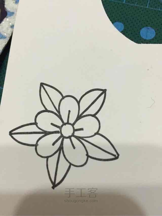 手工秘密花园装饰画 第20步