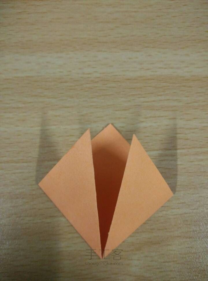 折纸—五瓣花 第3步