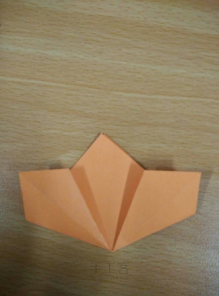 折纸—五瓣花 第4步