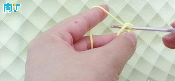 编织小圆的方法 第2步