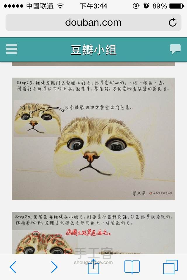 新手教你画出萌萌哒的猫猫 第26步