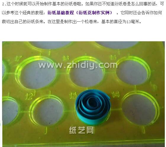 衍纸篮子【转】 第3步