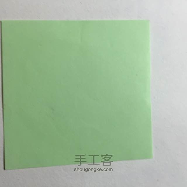 （纸盒系列五十）长方体纸盒折法 第17步