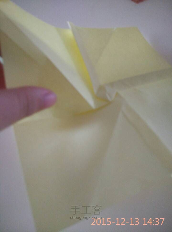 折纸玫瑰 第16步