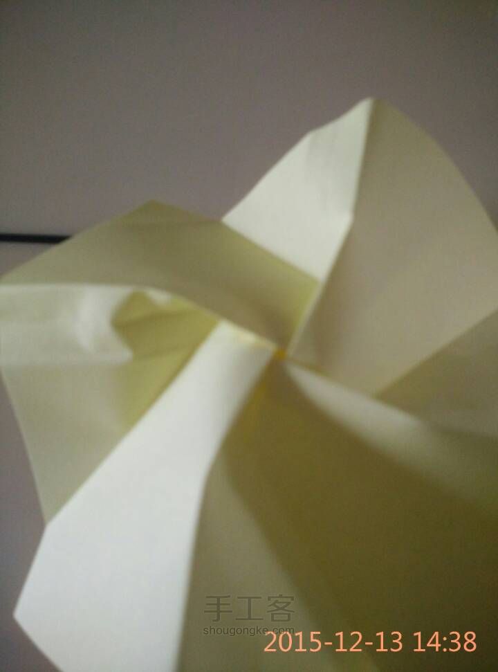 折纸玫瑰 第18步