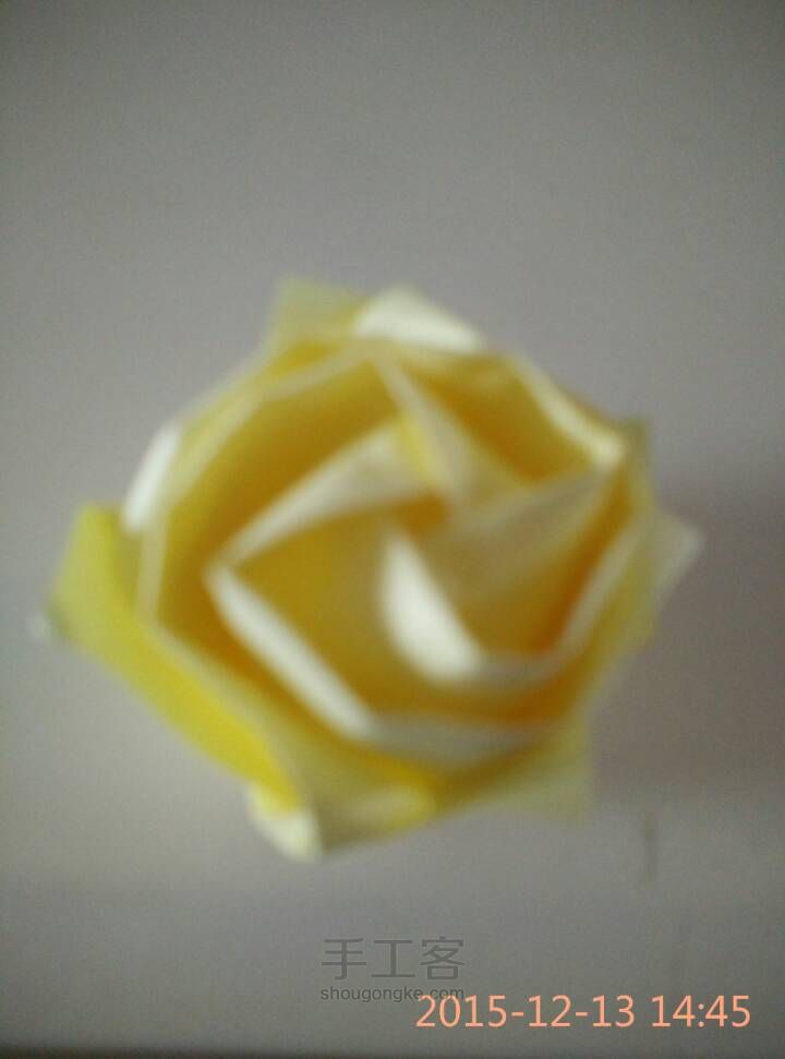 折纸玫瑰 第25步