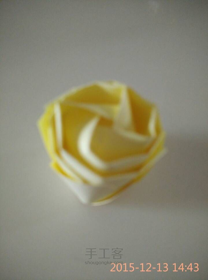 折纸玫瑰 第24步