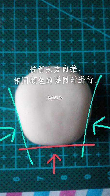 粘土手办捏脸画眼合集( •̀∀•́ ) 第1步