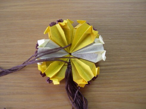 折纸花球1 第15步
