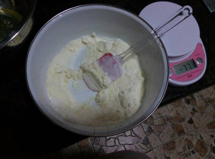 酸奶溶饼 第3步
