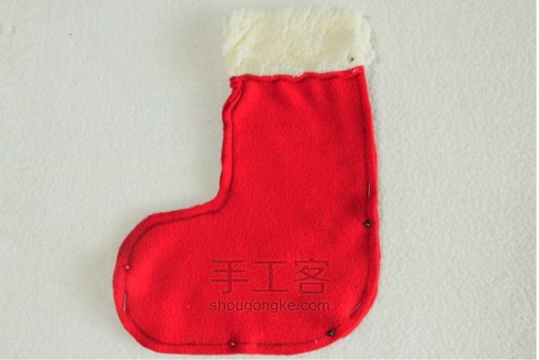 💕暖冬必备专属🎄圣诞袜挂💕 第8步