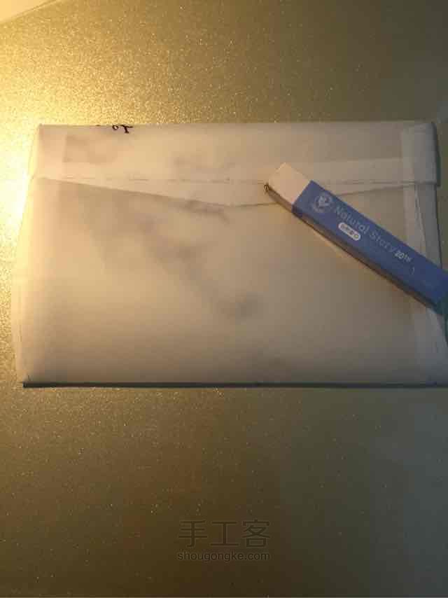 【千丈】古朴的硫酸纸信封✉️ 第5步