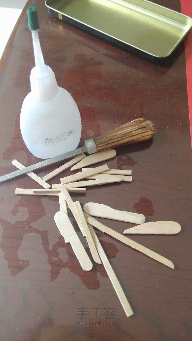 娃娃家具系列之沙滩椅 第2步