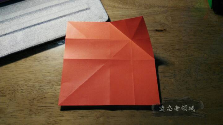 折纸 圣诞老人 第4步