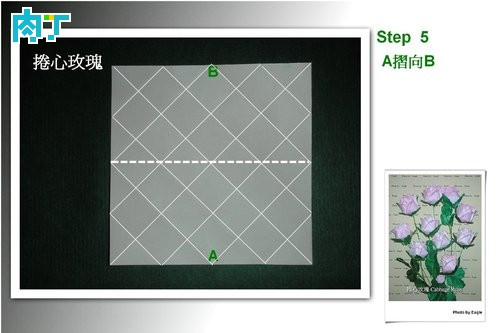 玫瑰花 第5步