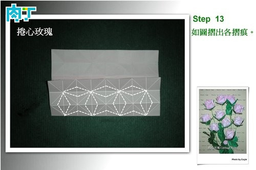 玫瑰花 第13步