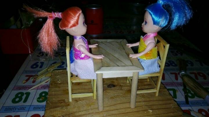 娃娃家具系列之餐椅 第14步