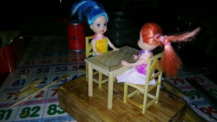 娃娃家具系列之餐椅 第15步
