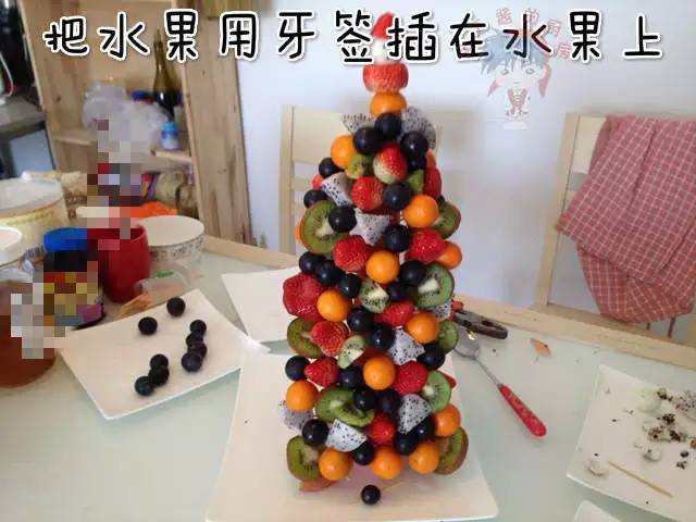 水果圣诞🎅树 第3步