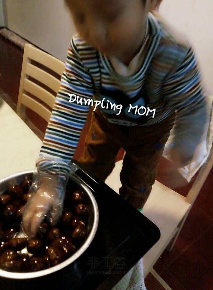 【Dumpling MOM】糖烤栗子 第5步