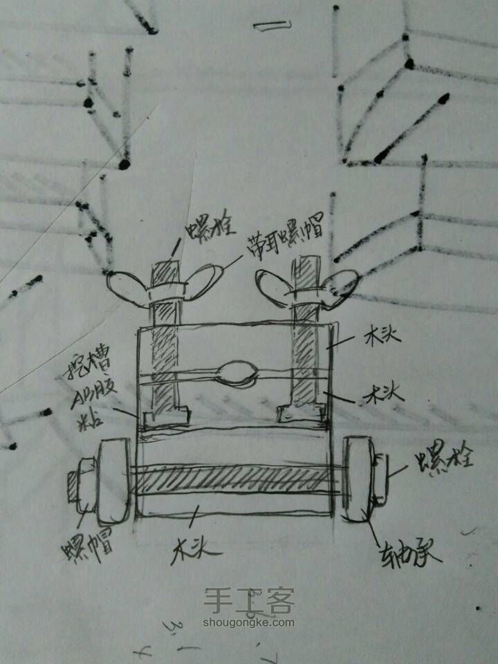 定角磨刀器 第1步