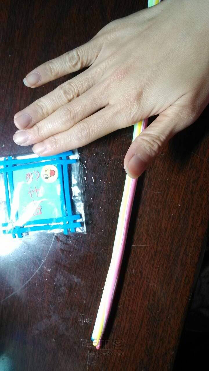 粘土教程超级棒棒糖图片 第5步