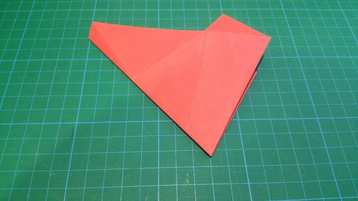 五角星折纸 第14步