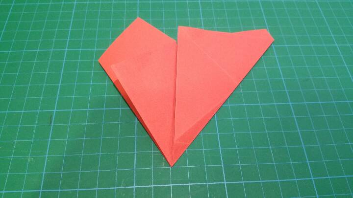 五角星折纸 第12步