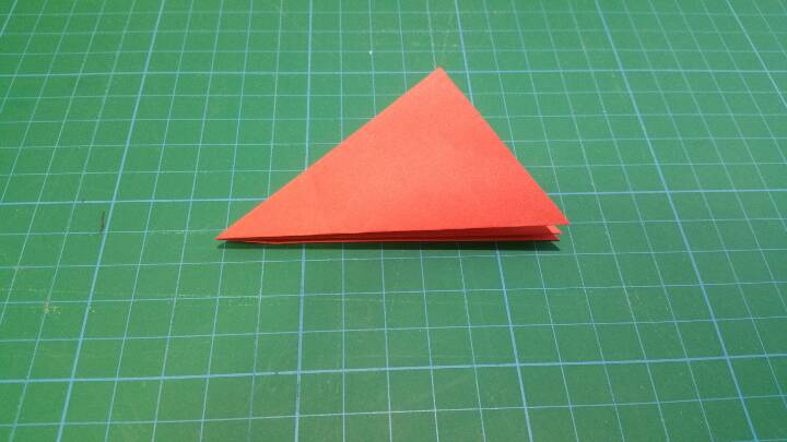 五角星折纸 第17步