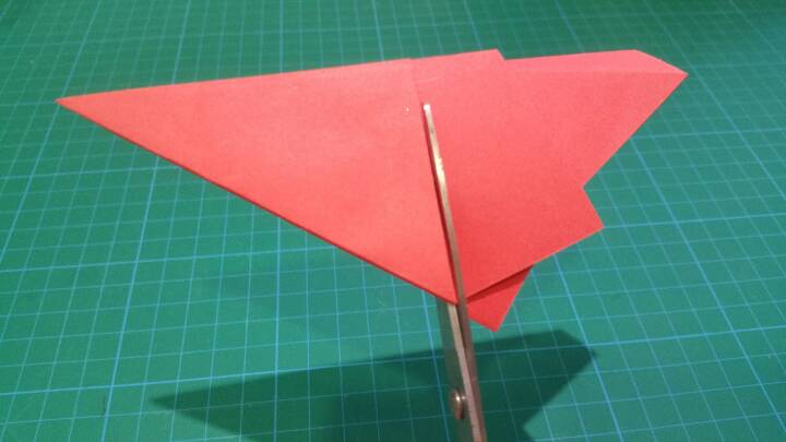 五角星折纸 第16步