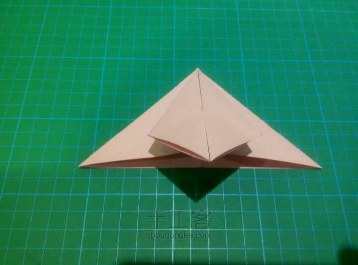 圣诞折纸之折纸贺卡 第4步
