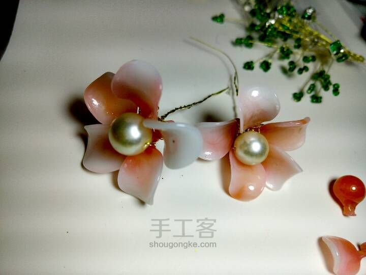 ＃Mary、——古风胸针，古风链子饰品 第5步